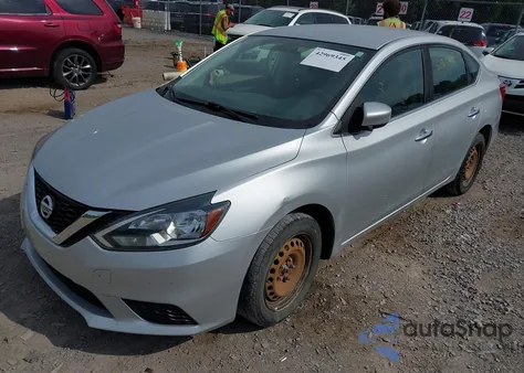 2017 Nissan Sentra S from USA, damaged, VIN 3N1AB7APXHY221788